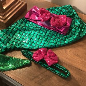 Baby Mermaid Costume Set